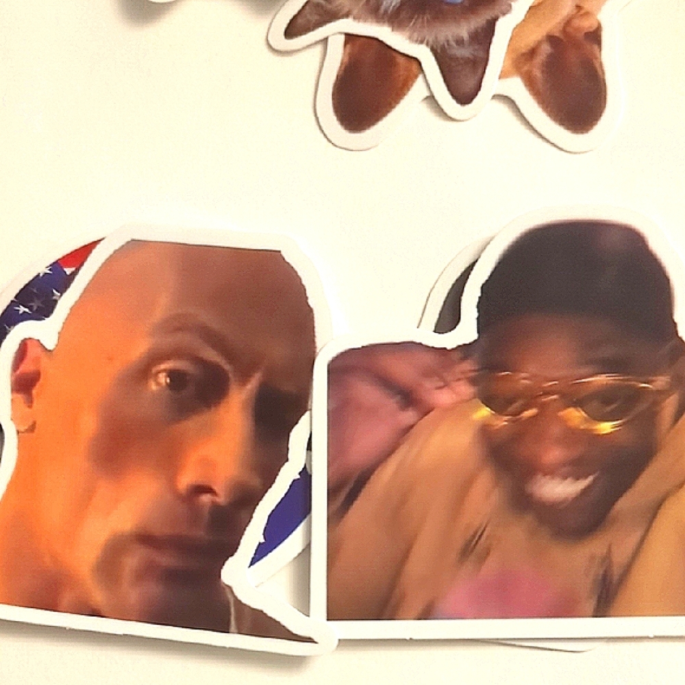 Set #3 Assorted Meme Sticker Pack - Picture 3 of 6